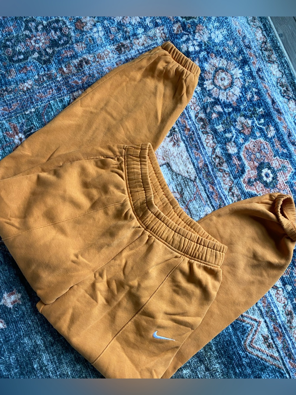 Women’s Nike Mustard Yellow Jogger Bottoms